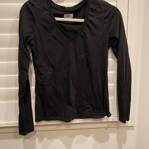 PACT Women's Classic Black Long Sleeve Tee